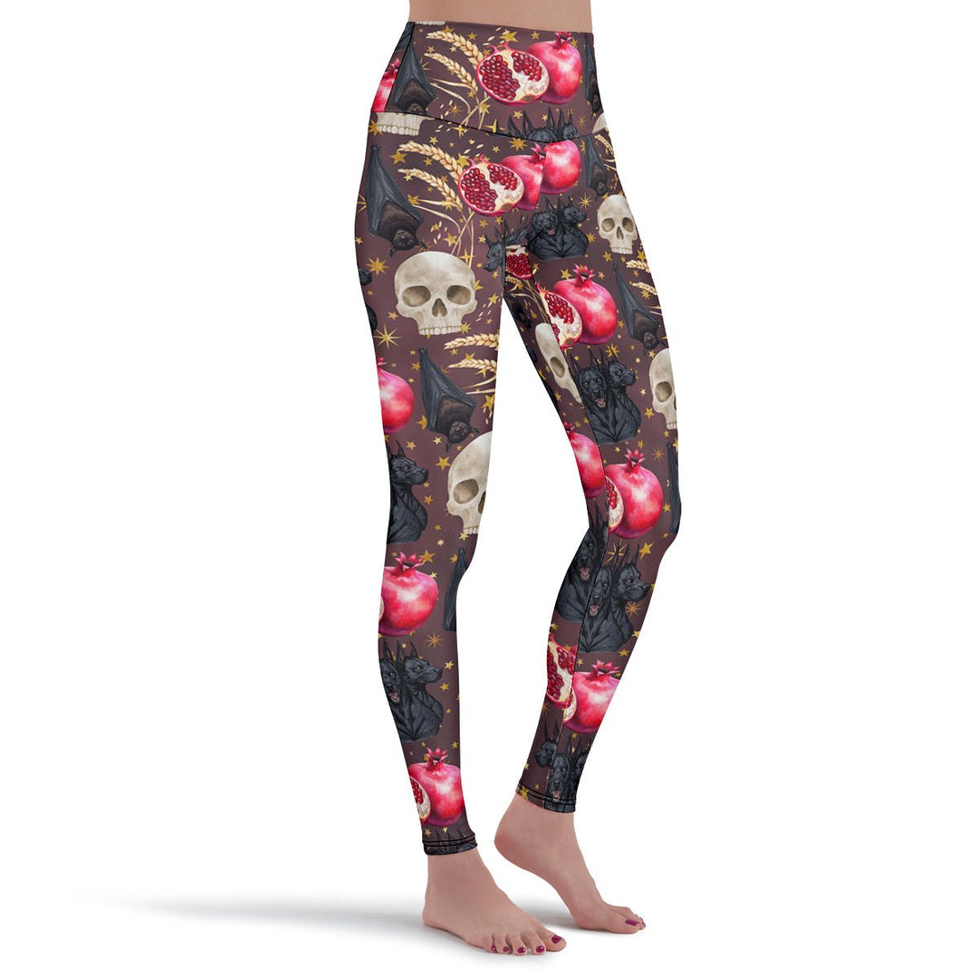 Persephone Leggings - The Pagan Grimoire