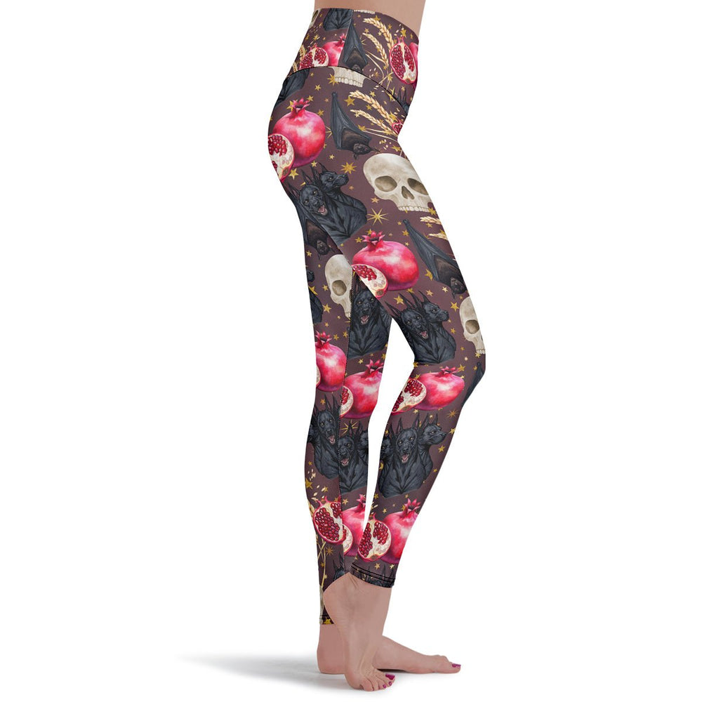 Persephone Leggings - The Pagan Grimoire
