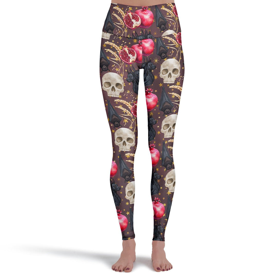 Persephone Leggings - The Pagan Grimoire