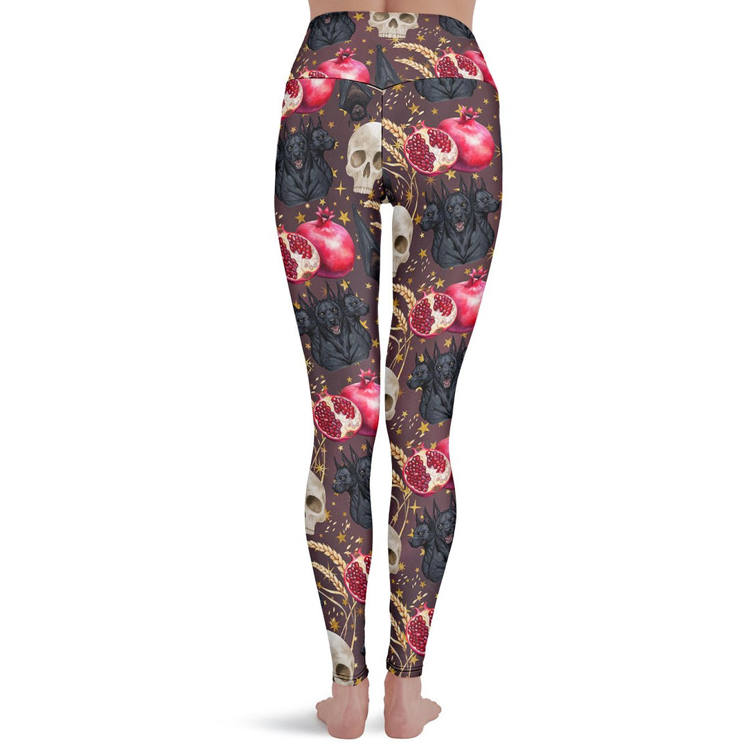 Persephone Leggings - The Pagan Grimoire