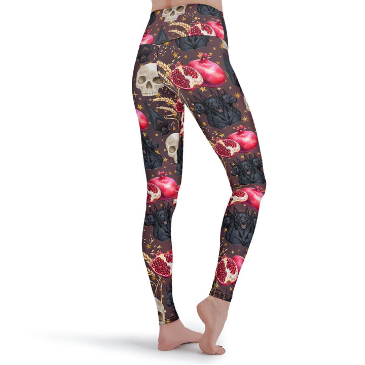 Persephone Leggings - The Pagan Grimoire
