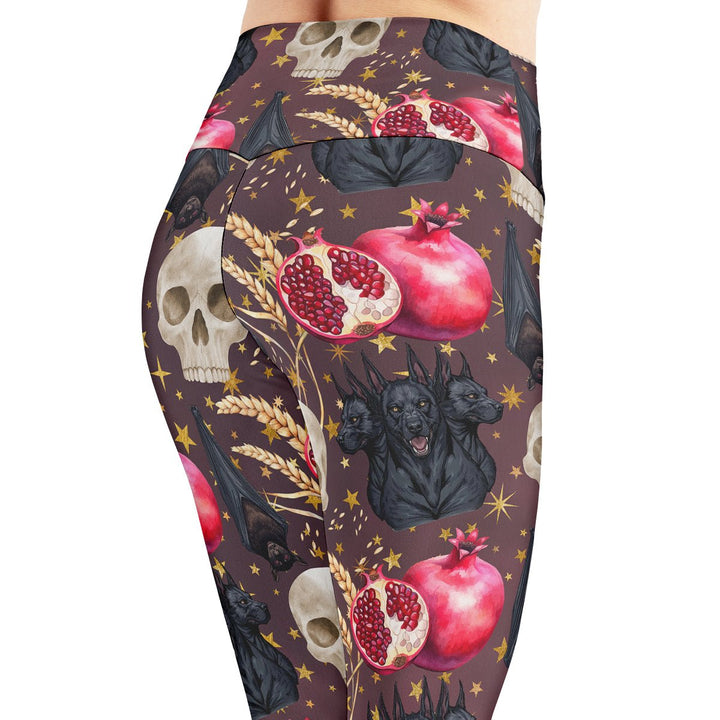 Persephone Leggings - The Pagan Grimoire