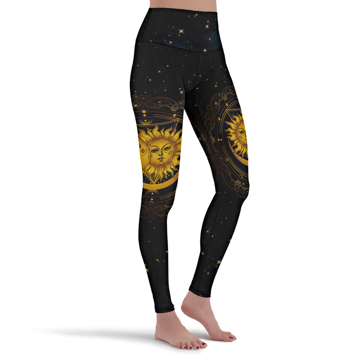 Sun, Moon, and Stars Leggings