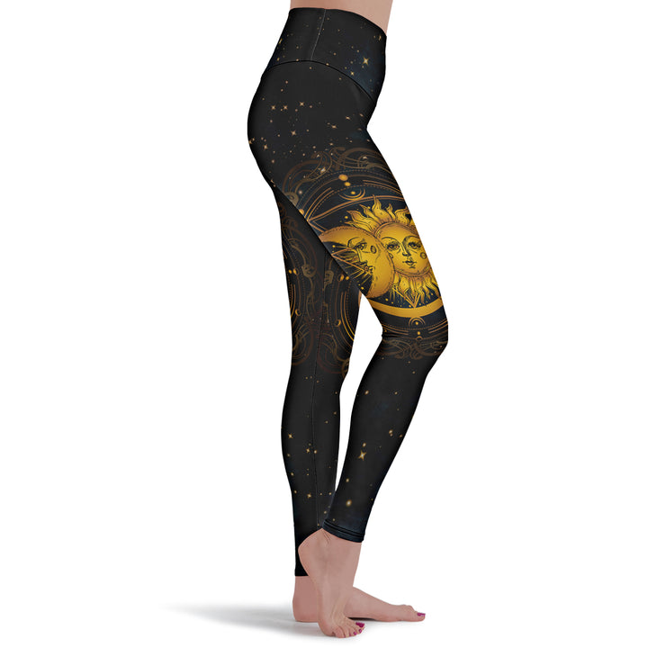 Sun, Moon, and Stars Leggings