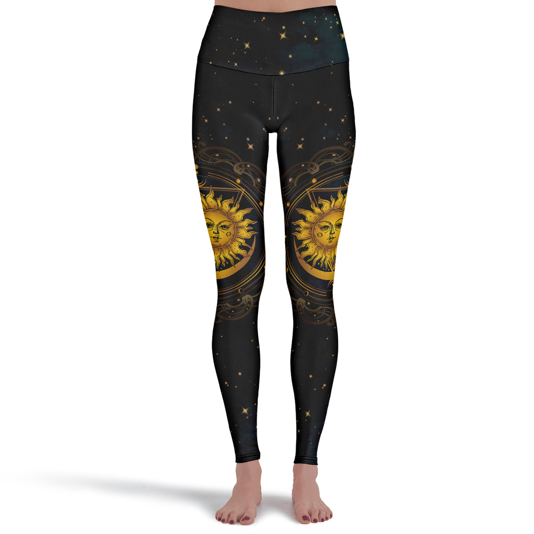 Sun, Moon, and Stars Leggings