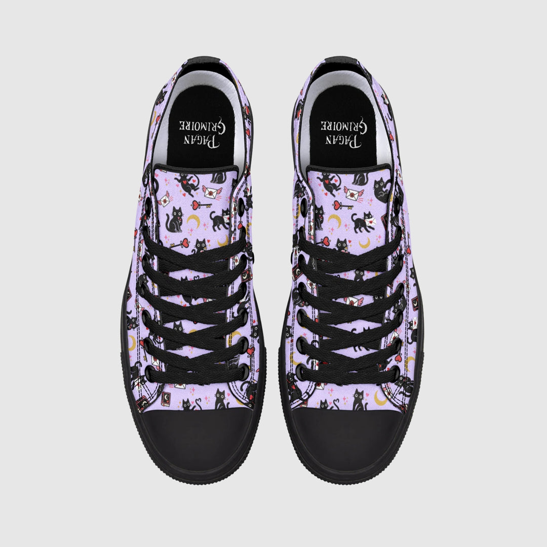 Love Familiar Lowtop Sneakers - The Pagan Grimoire