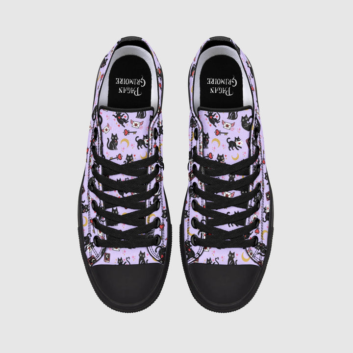 Love Familiar Lowtop Sneakers - The Pagan Grimoire