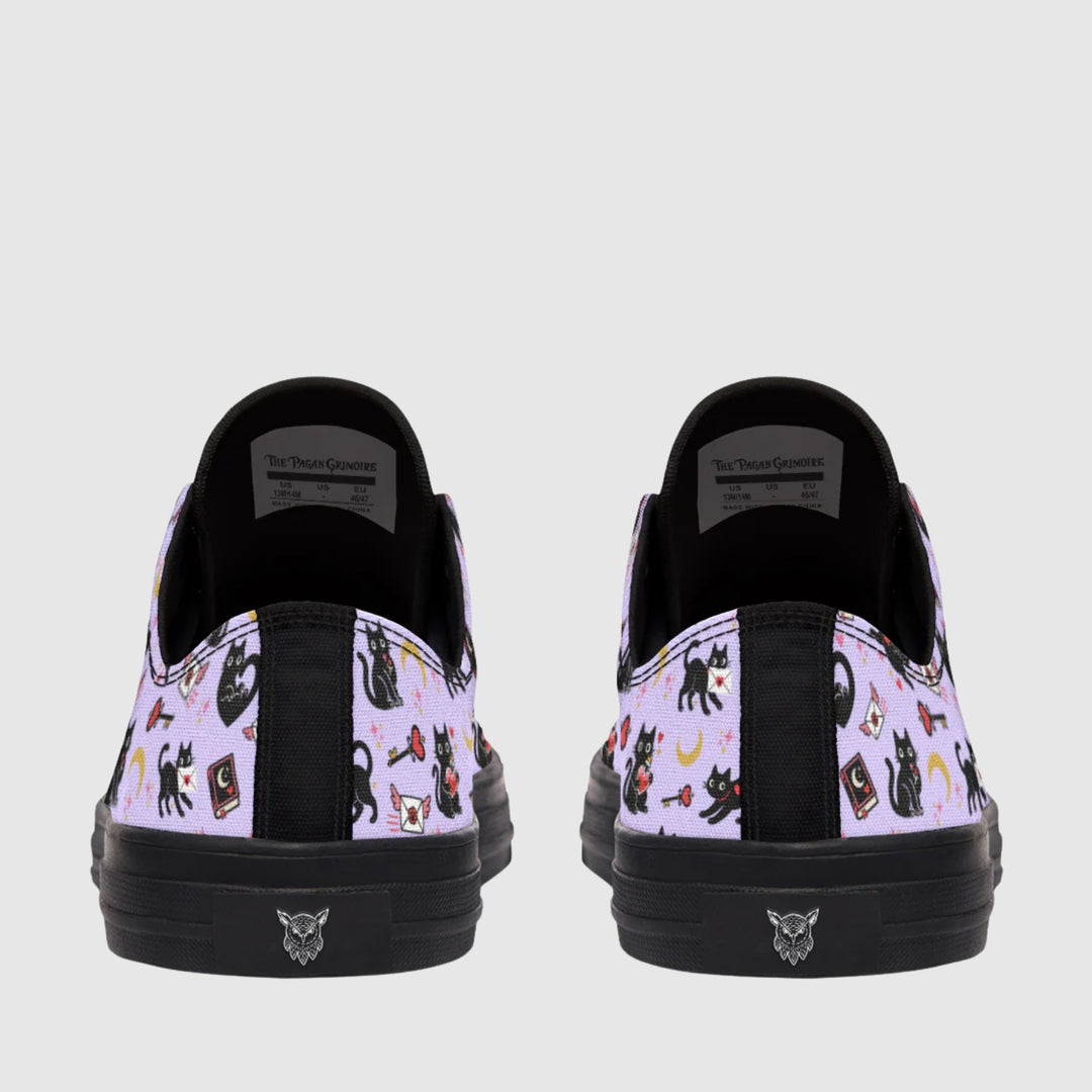 Love Familiar Lowtop Sneakers - The Pagan Grimoire