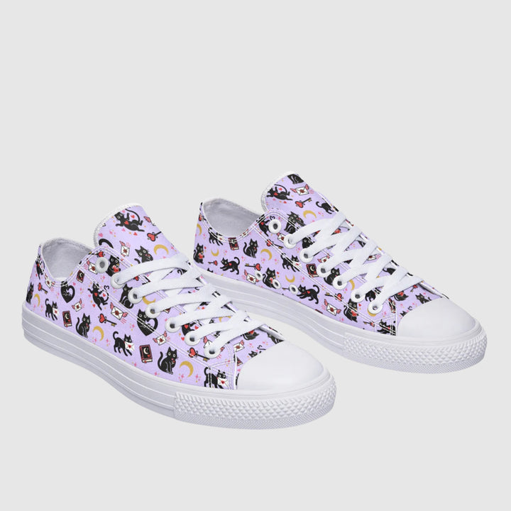 Love Familiar Lowtop Sneakers - The Pagan Grimoire