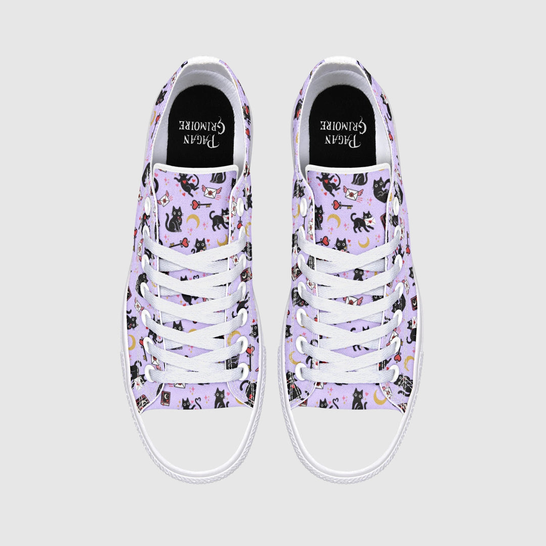 Love Familiar Lowtop Sneakers - The Pagan Grimoire