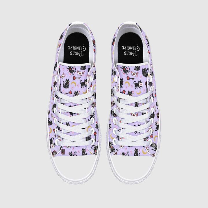 Love Familiar Lowtop Sneakers - The Pagan Grimoire
