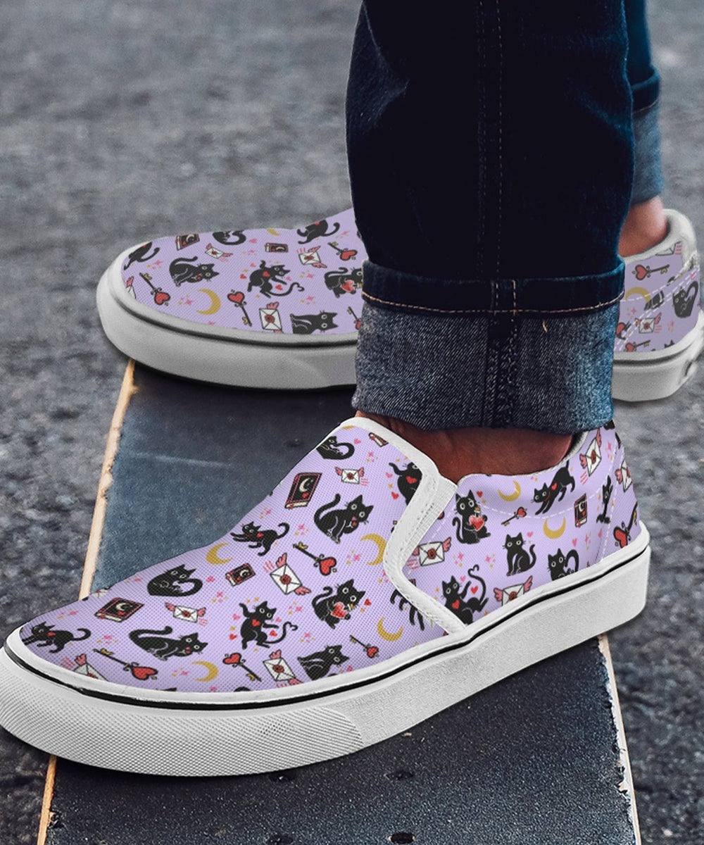 Love Familiar Slip - On Shoes - The Pagan Grimoire