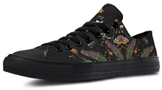 Magical Forest Moth Low Tops