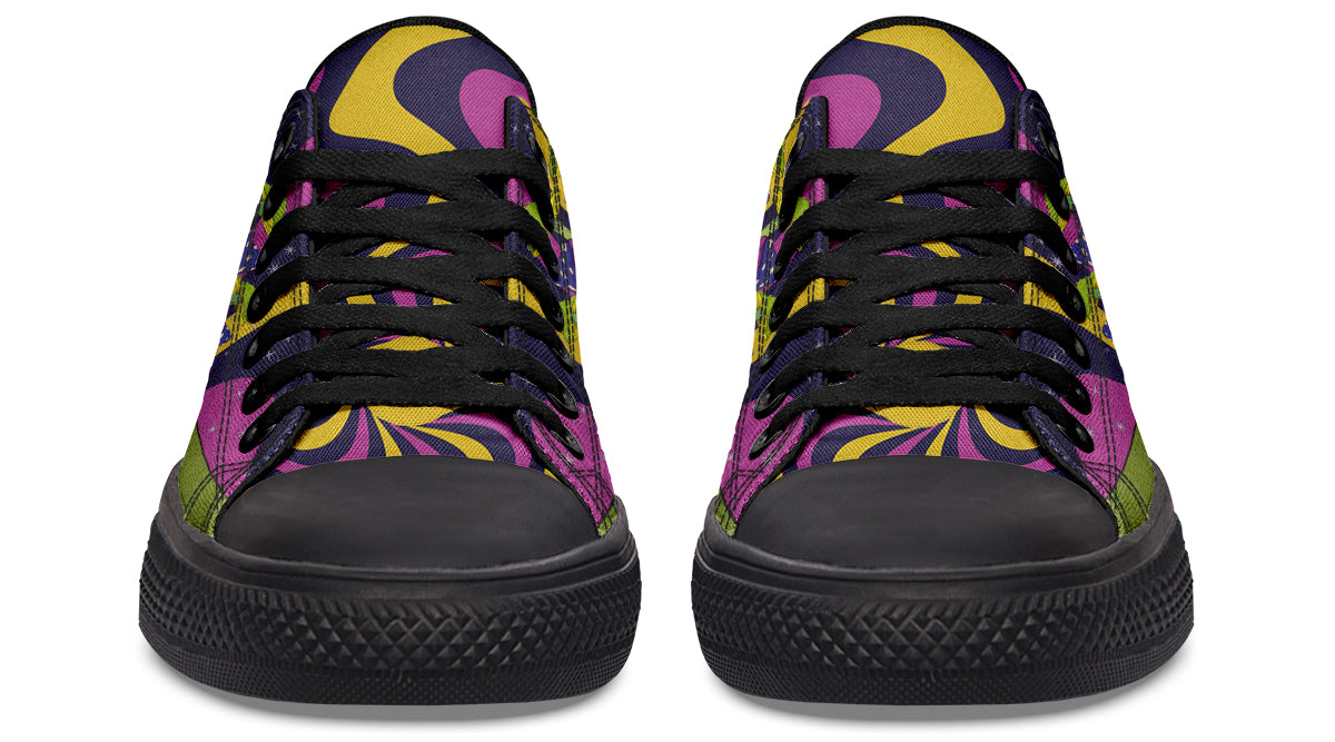 Psychedelic Magic Mushrooms Low Tops