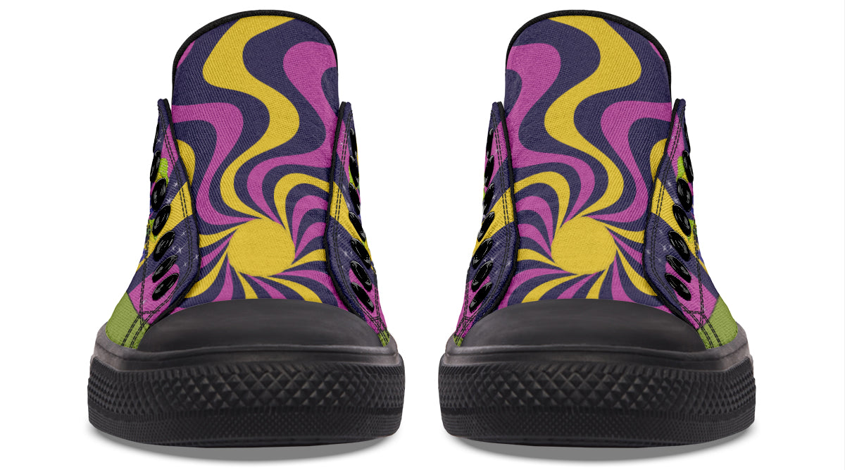 Psychedelic Magic Mushrooms Low Tops