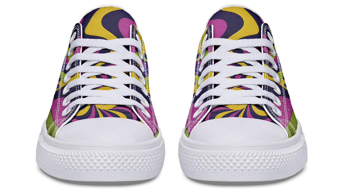 Psychedelic Magic Mushrooms Low Tops