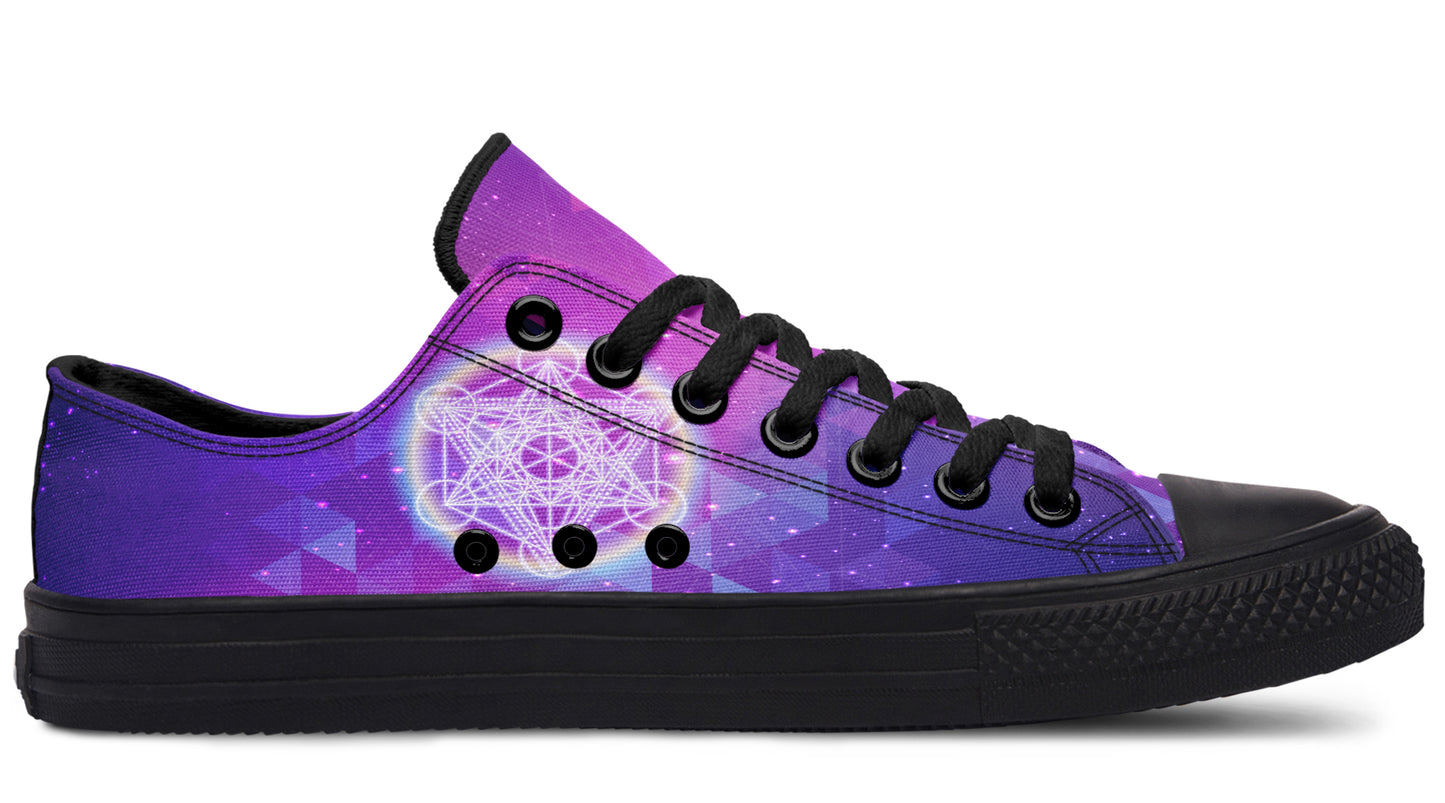 Sacred Geometry Low Tops