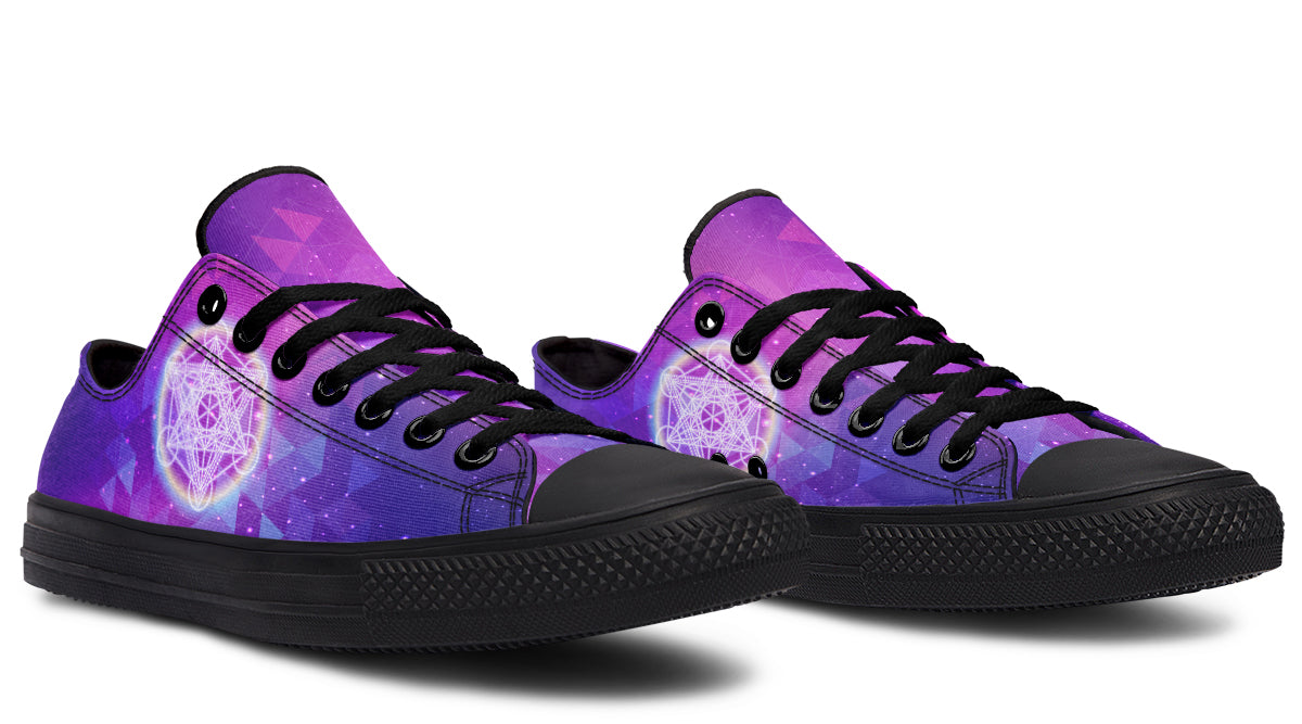 Sacred Geometry Low Tops