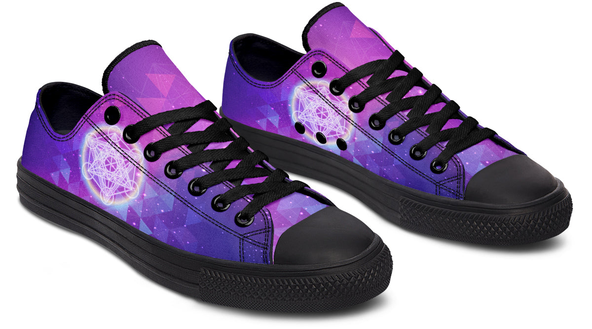 Sacred Geometry Low Tops