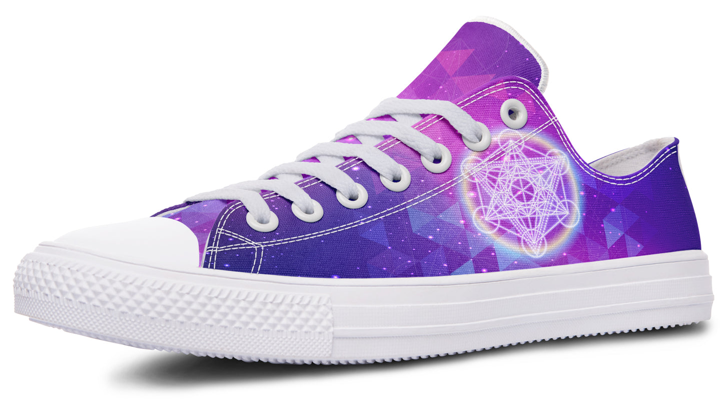 Sacred Geometry Low Tops