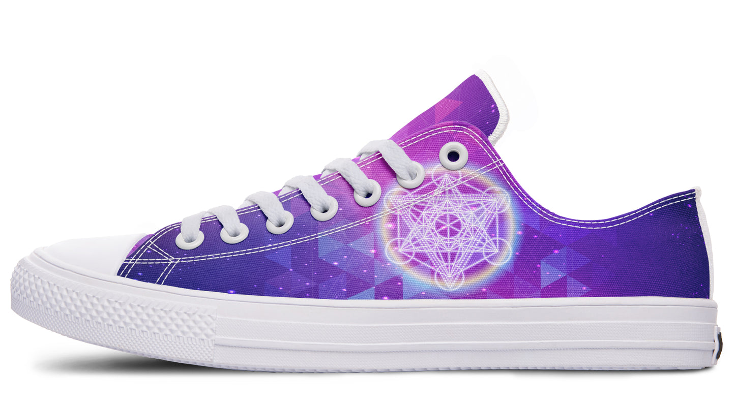 Sacred Geometry Low Tops