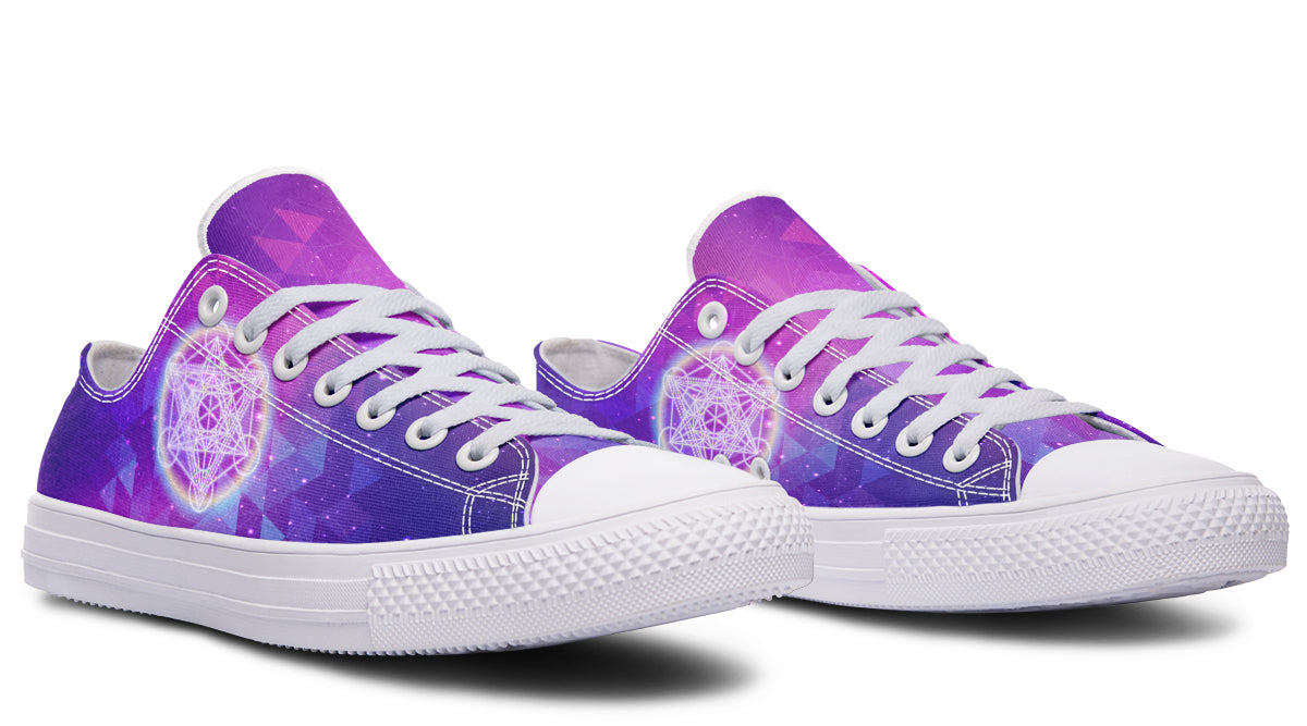 Sacred Geometry Low Tops