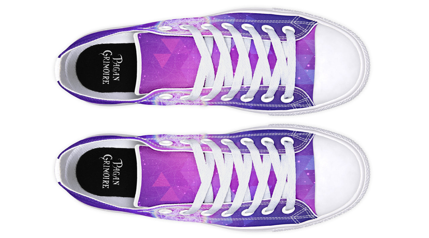 Sacred Geometry Low Tops