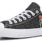 Grey Skull Low Tops