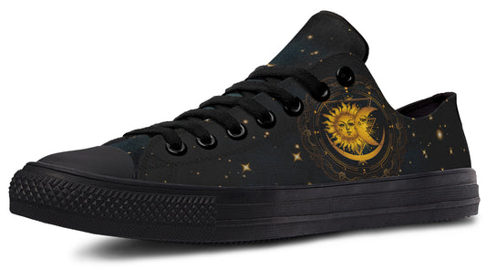 Sun, Moon, and Stars Low Tops
