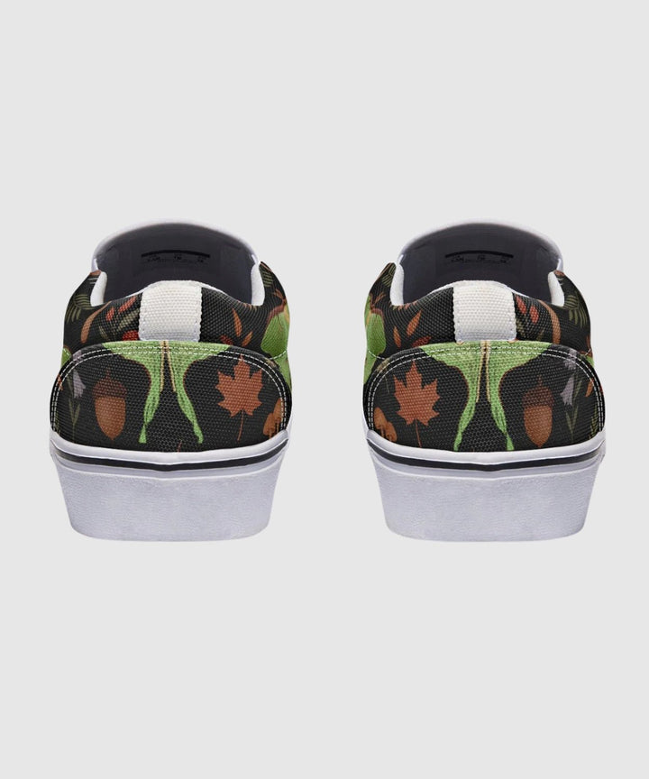 Luna Moth Slip - On Shoes - The Pagan Grimoire
