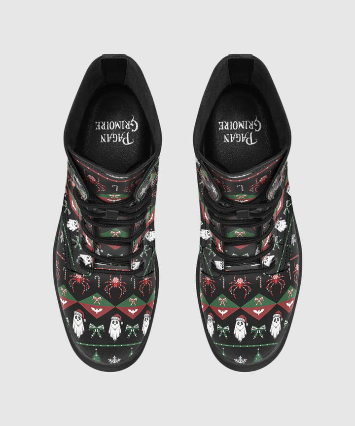 Merry Gothmas Boots - The Pagan Grimoire