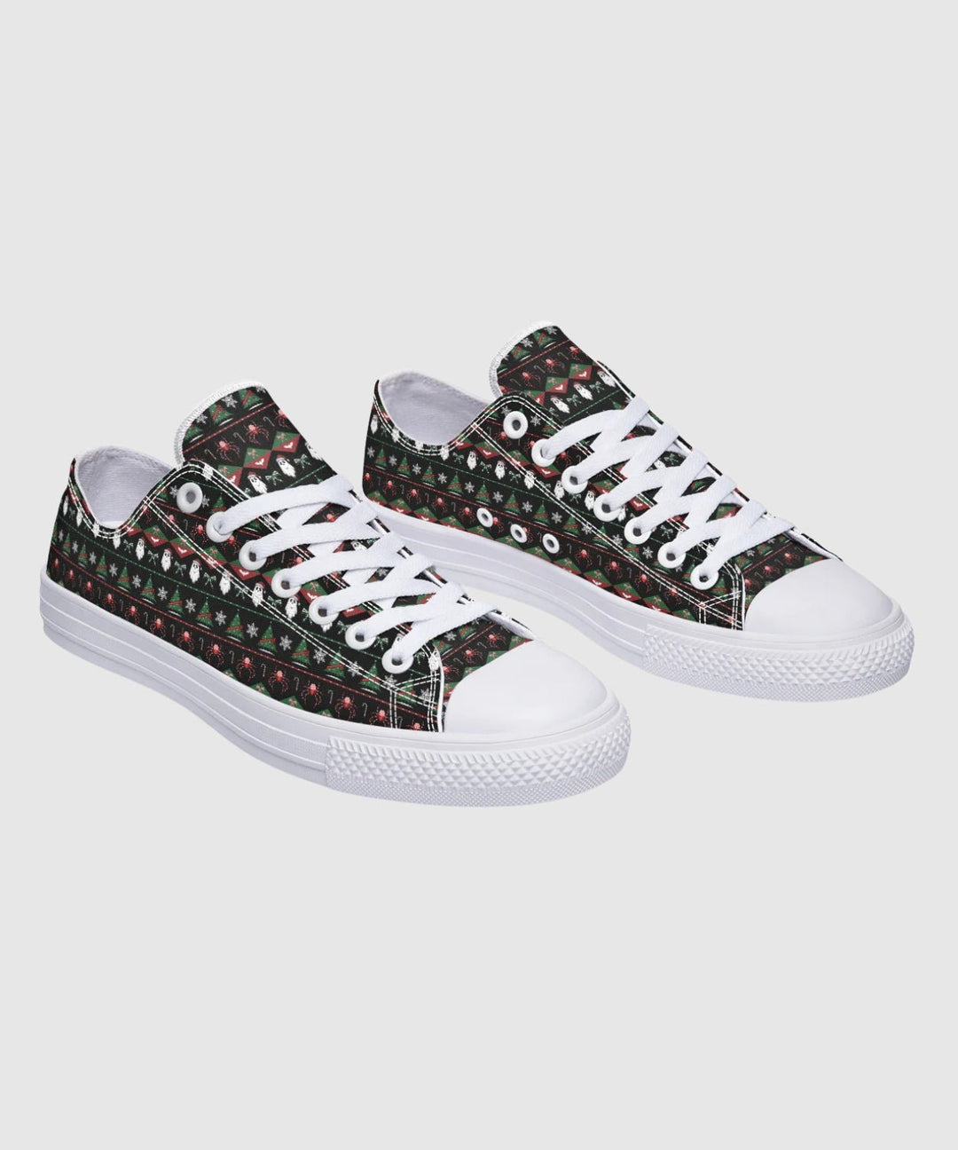 Merry Gothmas Low Tops - The Pagan Grimoire