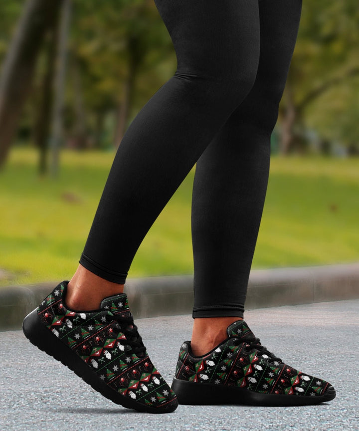 Merry Gothmas Sneakers - The Pagan Grimoire