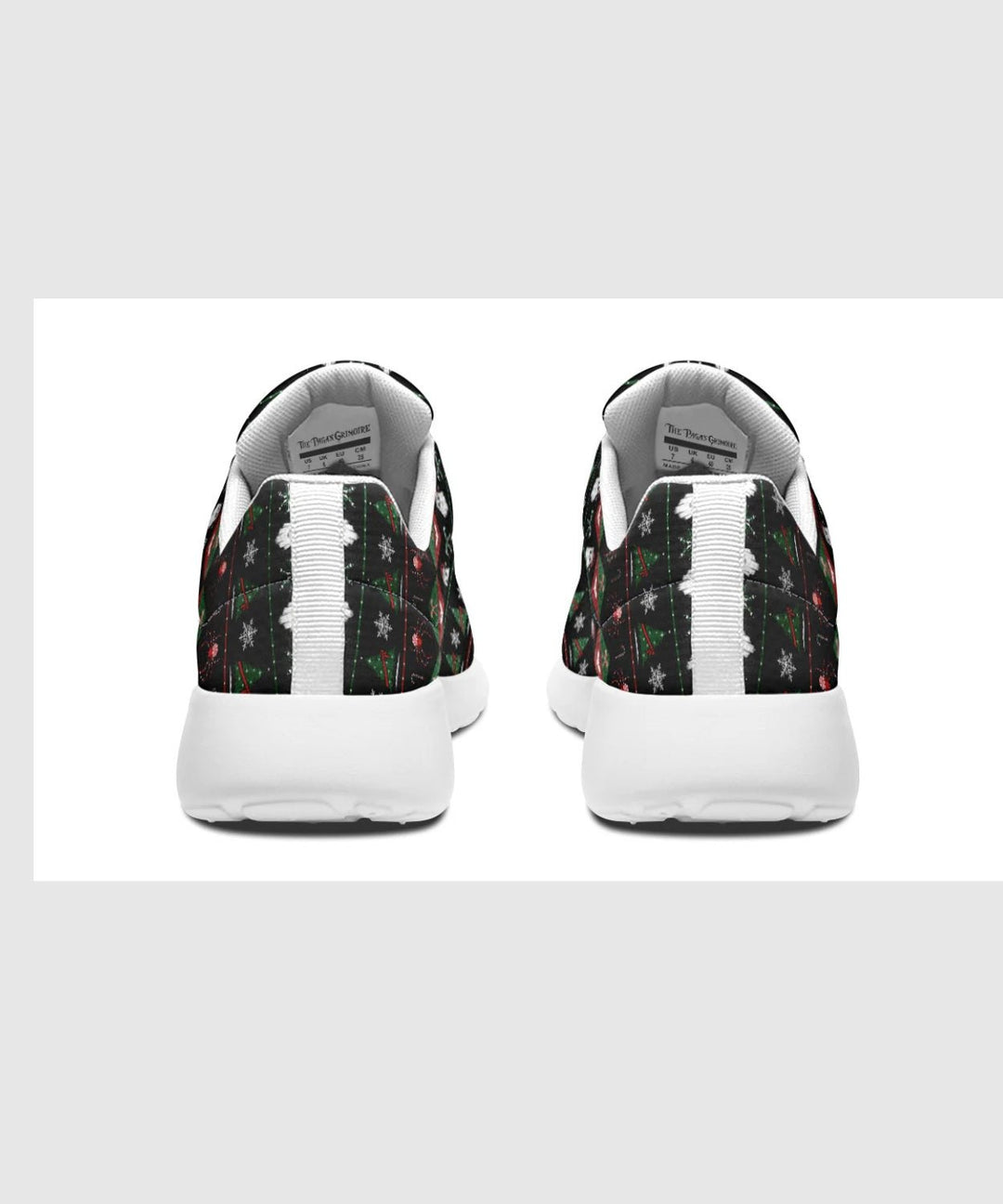Merry Gothmas Sneakers - The Pagan Grimoire