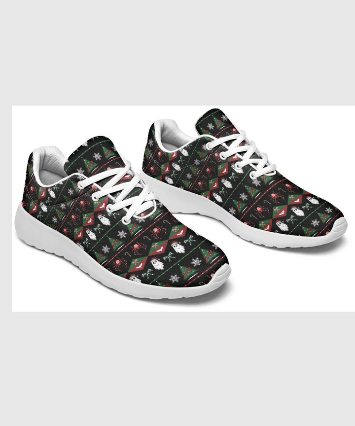 Merry Gothmas Sneakers - The Pagan Grimoire