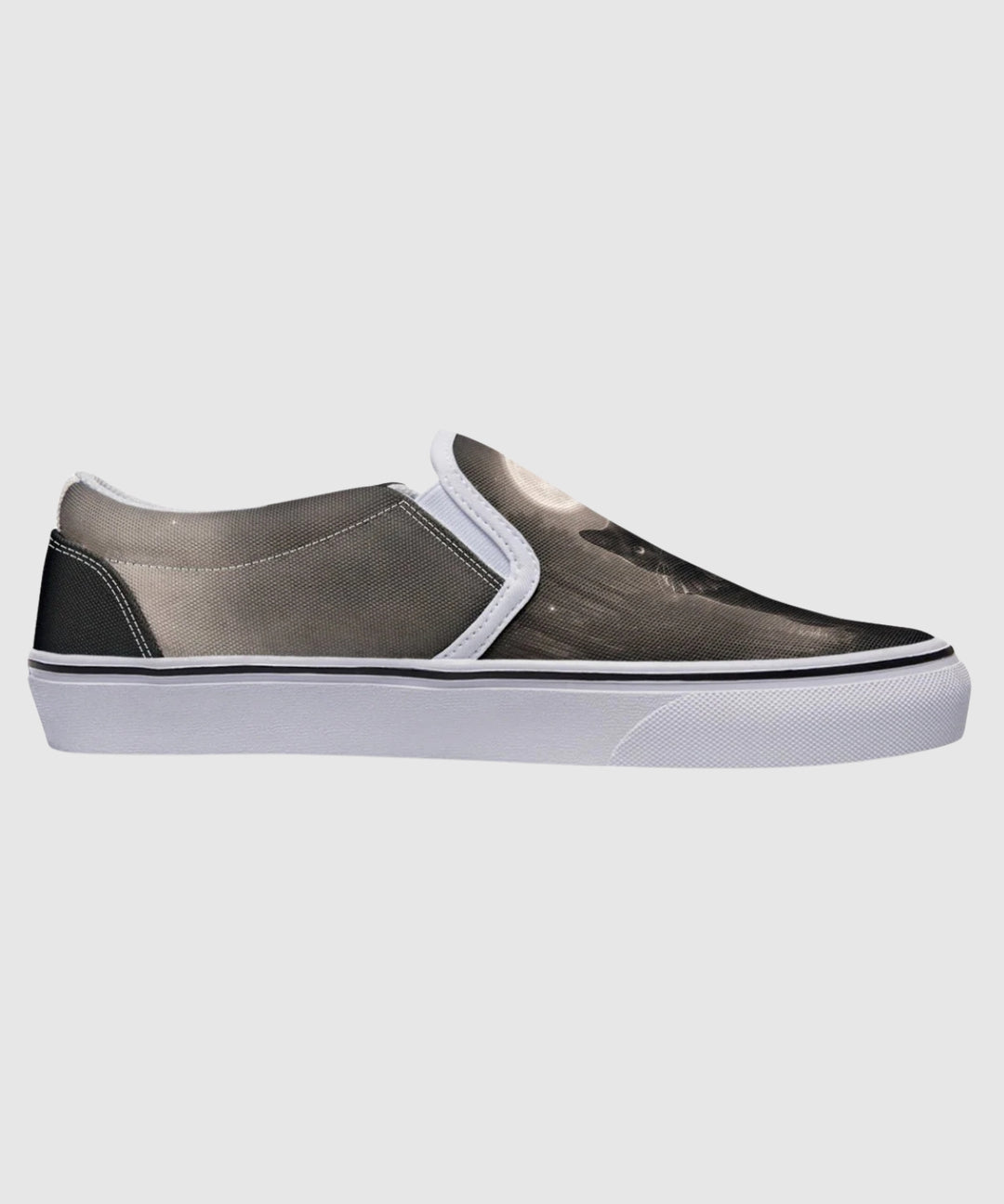 Moonlit Cat Slip - On Shoes - The Pagan Grimoire