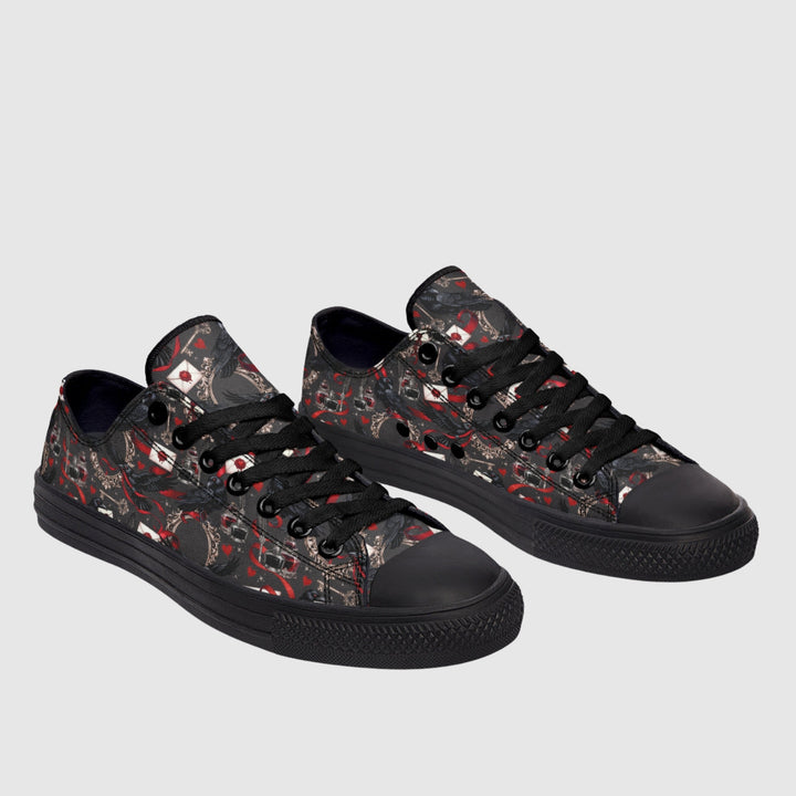 Nevermore Raven Low Tops - The Pagan Grimoire