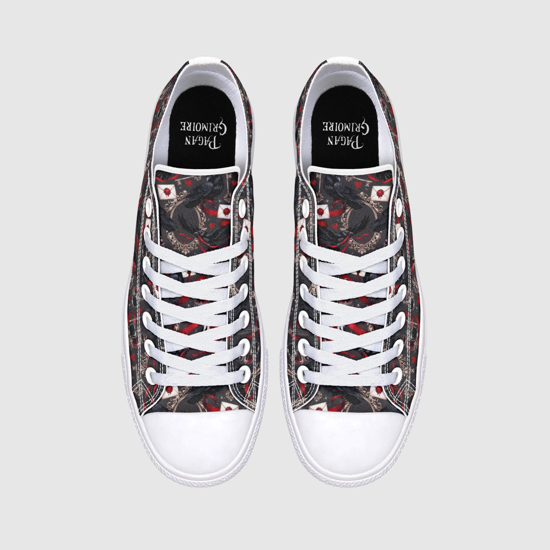 Nevermore Raven Low Tops - The Pagan Grimoire