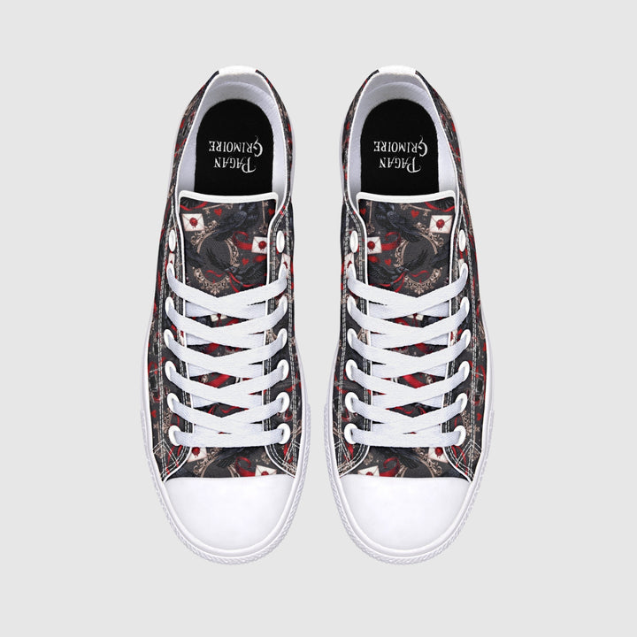 Nevermore Raven Low Tops - The Pagan Grimoire