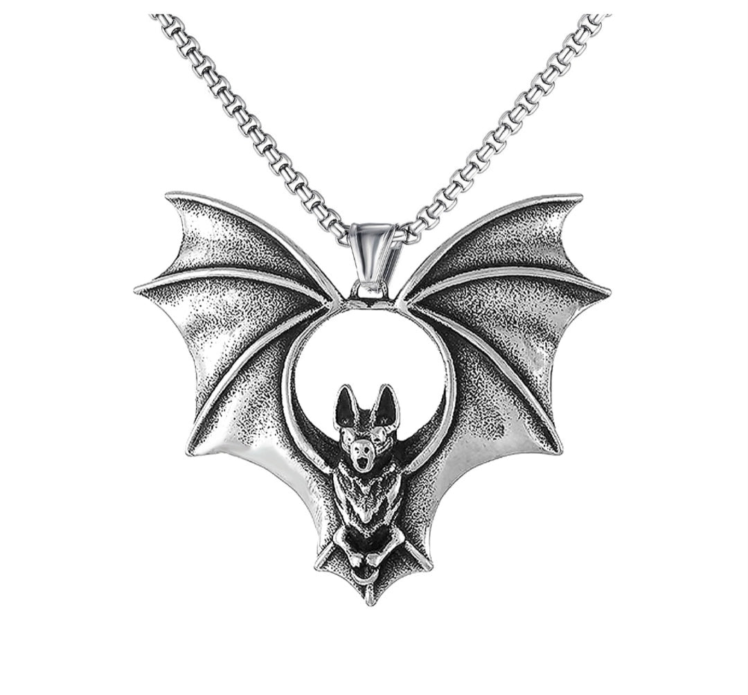 Bat Necklace - The Pagan Grimoire