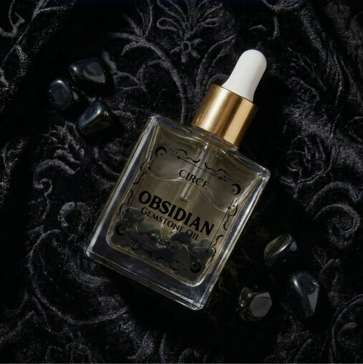 Black Obsidian Body Oil - The Pagan Grimoire