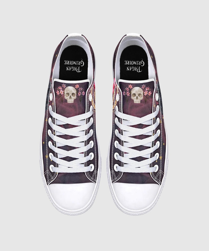 Persephone Low Tops - The Pagan Grimoire