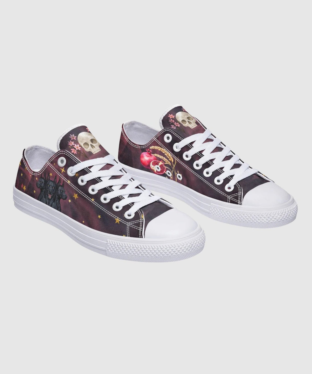 Persephone Low Tops - The Pagan Grimoire