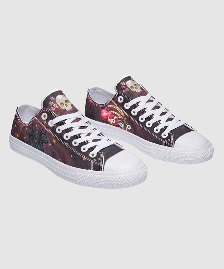 Persephone Low Tops - The Pagan Grimoire