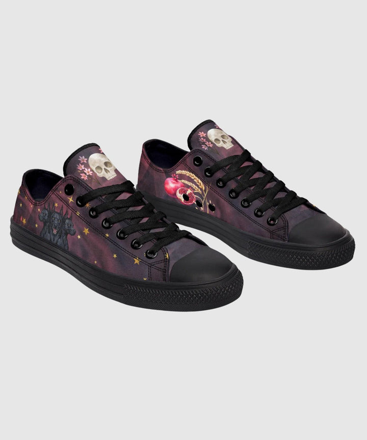 Persephone Low Tops - The Pagan Grimoire