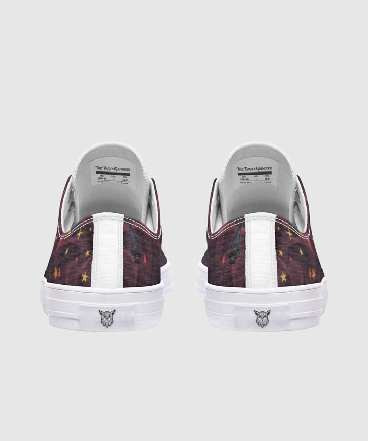 Persephone Low Tops - The Pagan Grimoire