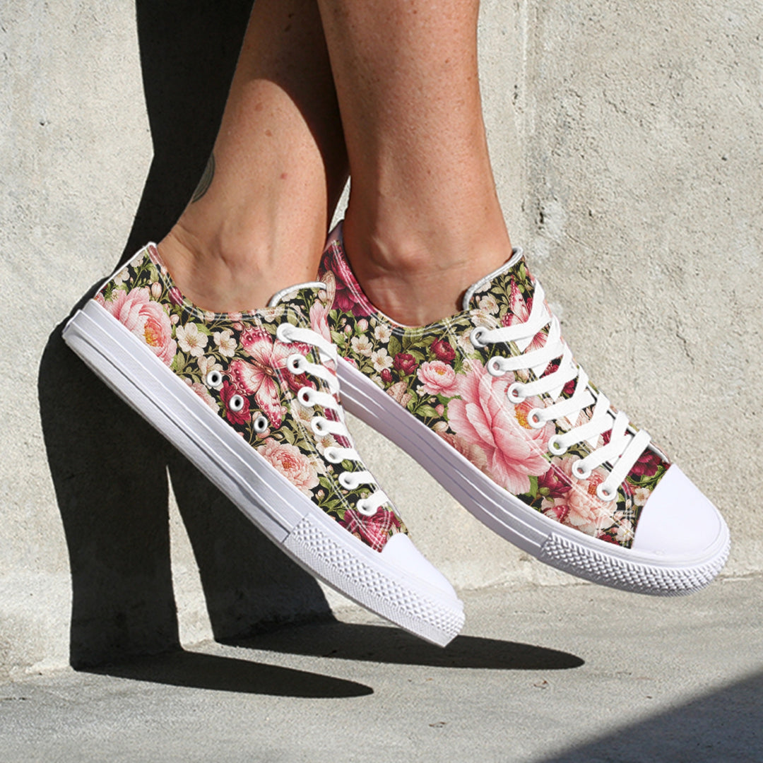 Persephone Low Tops (Spring Version) - The Pagan Grimoire