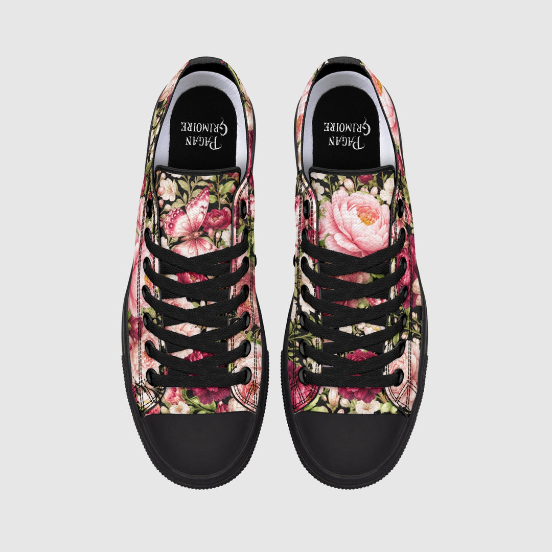 Persephone Low Tops (Spring Version) - The Pagan Grimoire