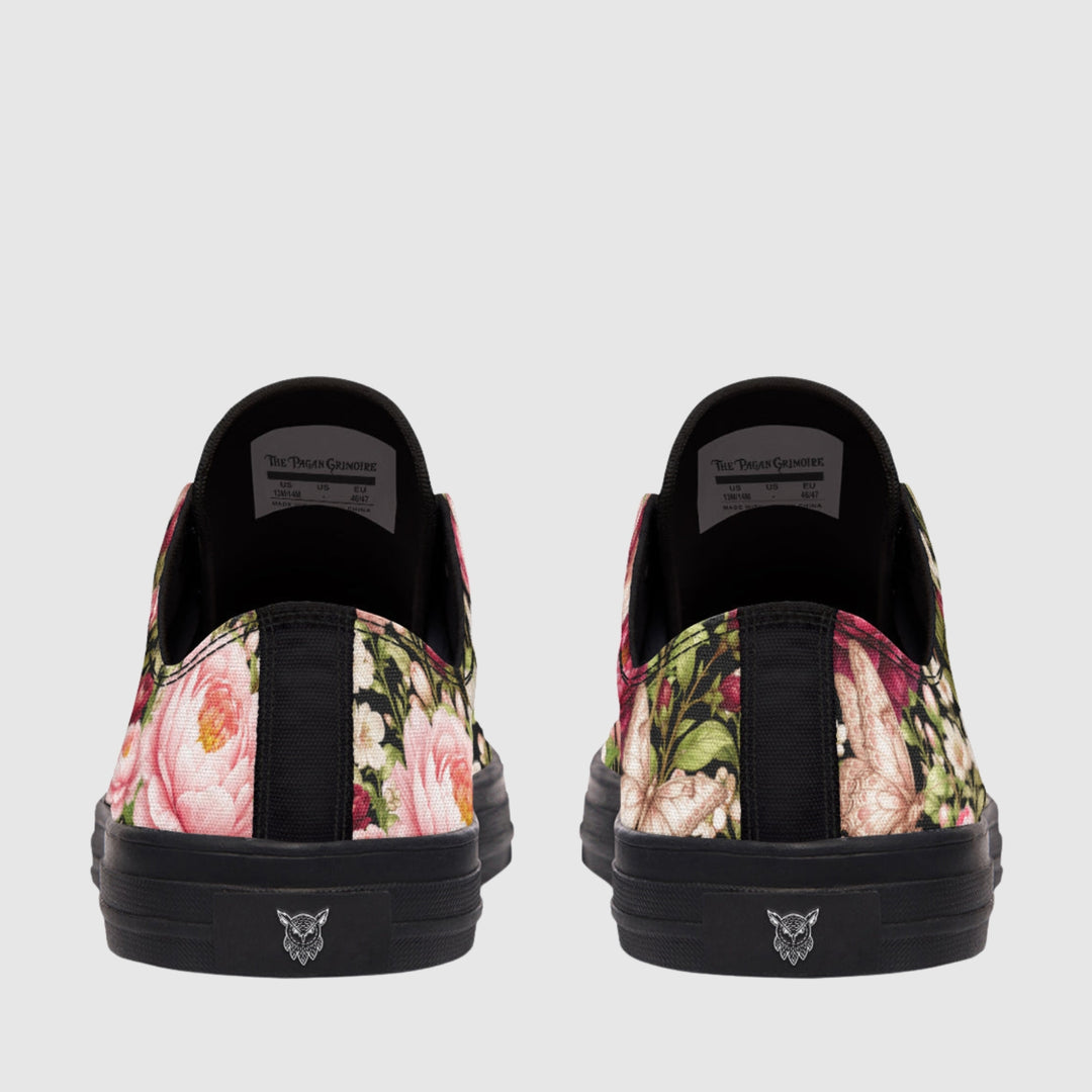 Persephone Low Tops (Spring Version) - The Pagan Grimoire