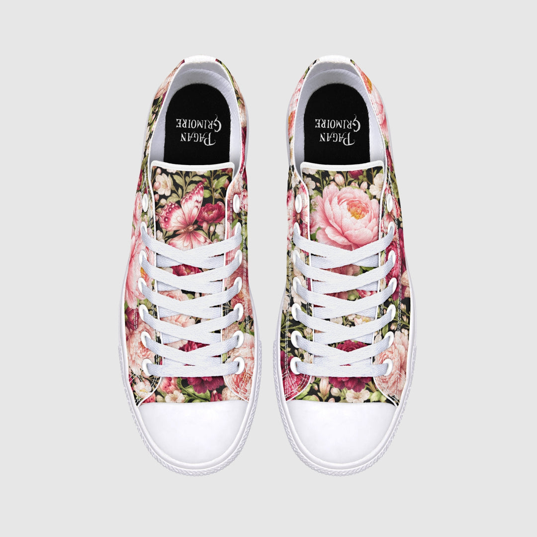 Persephone Low Tops (Spring Version) - The Pagan Grimoire